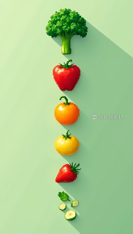 蔬菜水果大集合健康美味一应俱全！