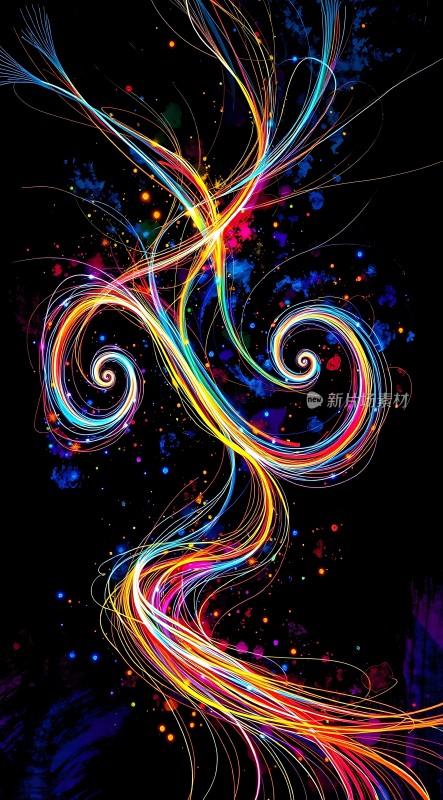 五彩斑斓的艺术之舞