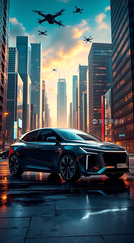 未来之城智能出行新篇章