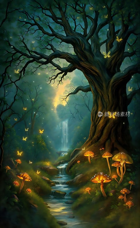 萤光森林秘境探险