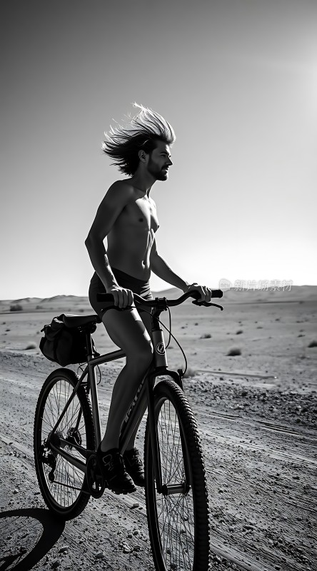 风驰电掣骑行者