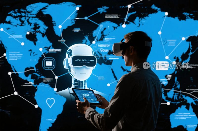 科技智能交互场景