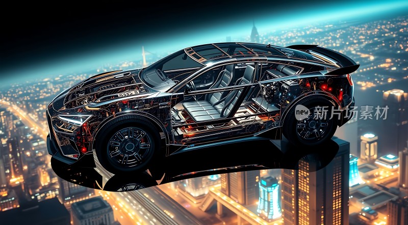 未来之城科技座驾