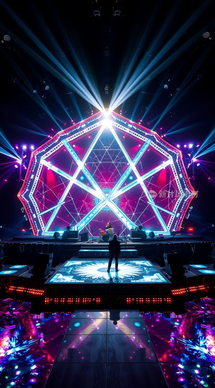 舞台灯光秀炫目视觉盛宴