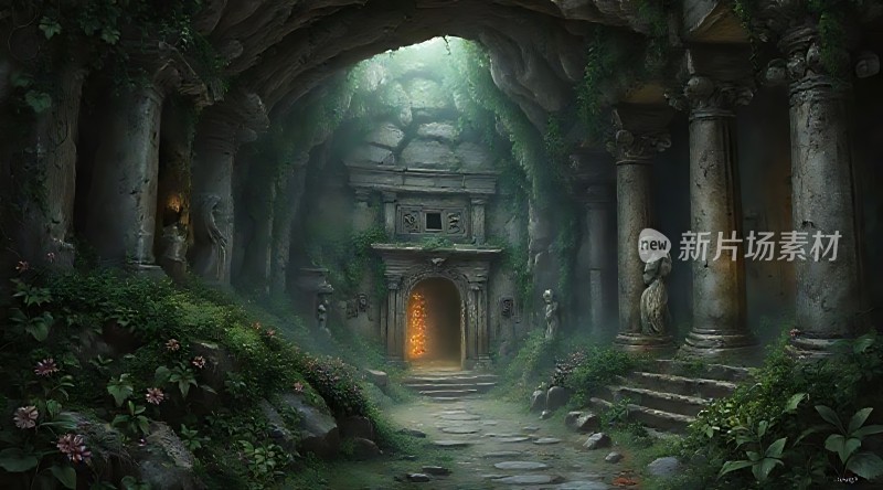 神秘古洞探秘之旅