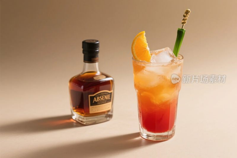 饮品酒瓶展示图