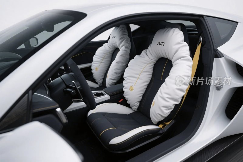 汽车安全气囊展示