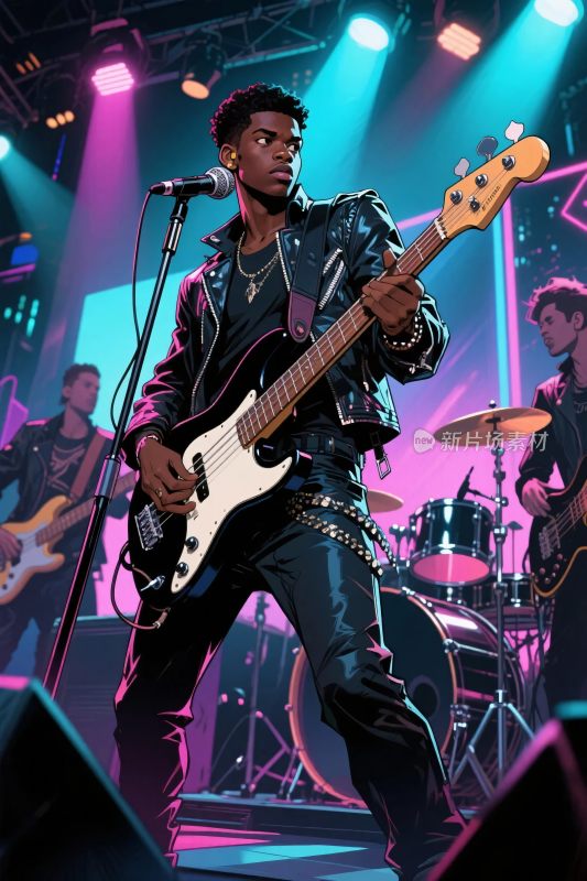 现场乐队演奏场景