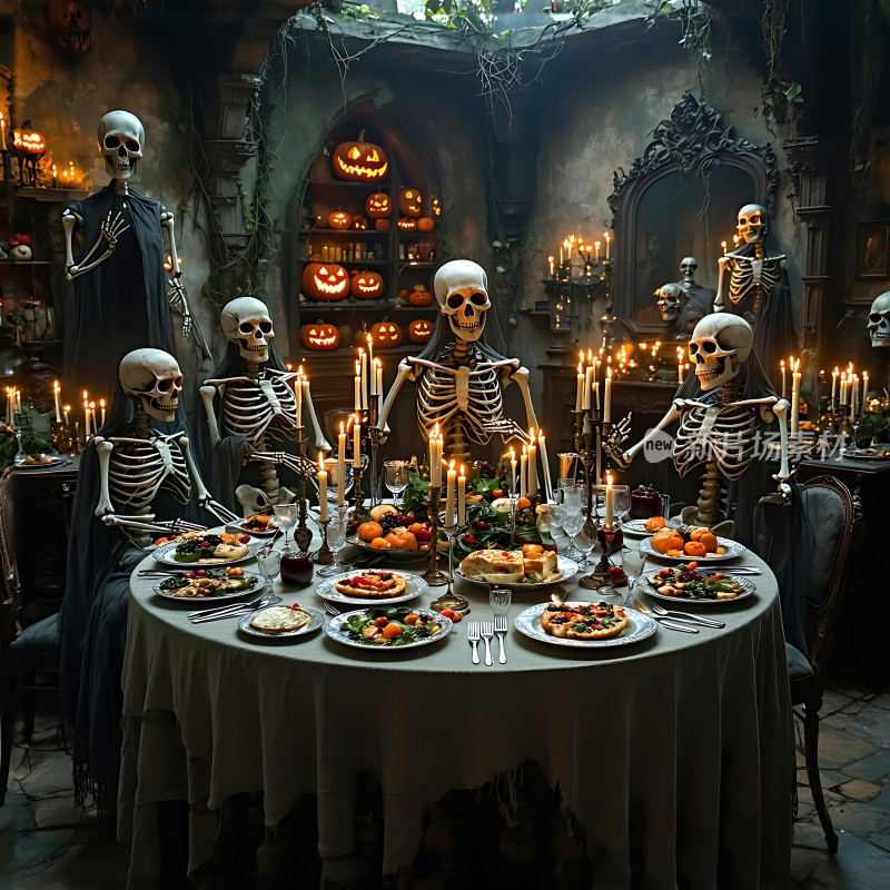 万圣节骷髅盛宴