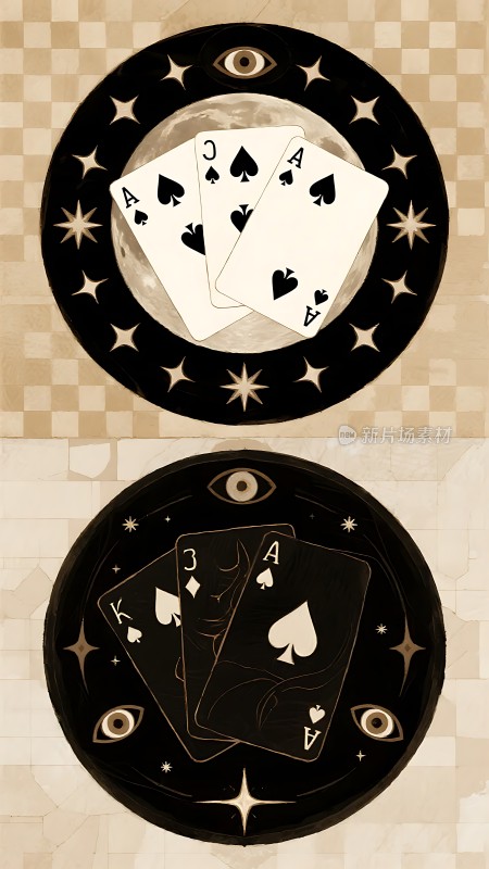 黑桃魔术神秘牌局