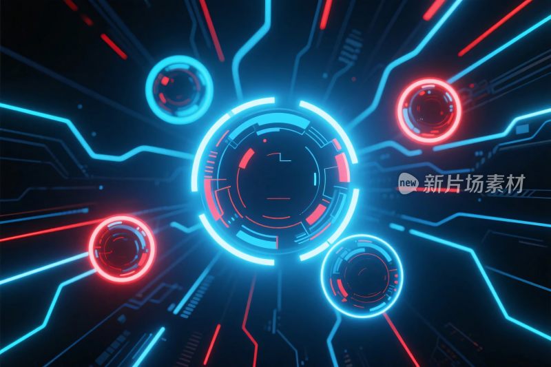 科幻科技光效界面