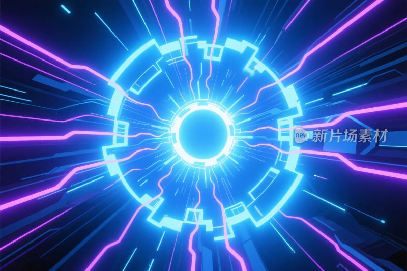 霓虹科技环形光效