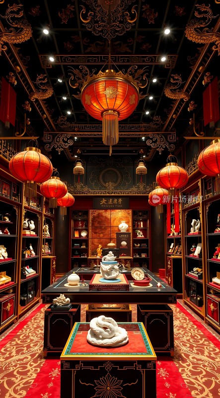 古色古香文物店