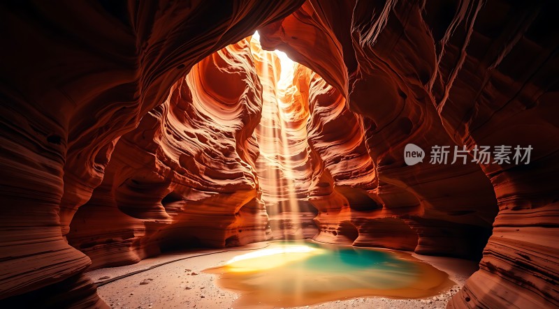 阳光下的神秘峡谷