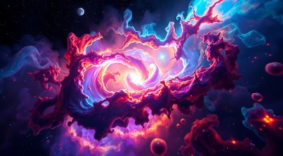 宇宙奇观星云漩涡 宇宙奇观星云漩涡