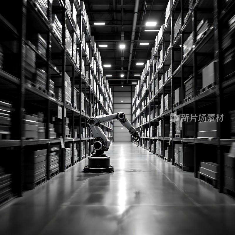 智能仓储机器人高效作业