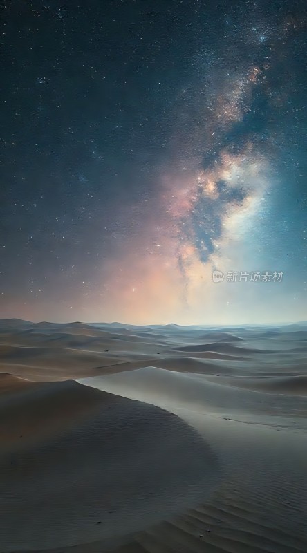 星空下的沙丘之旅