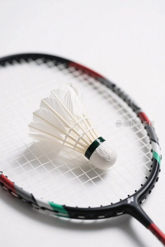 羽毛球拍与羽毛球