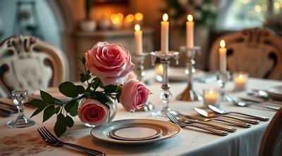 烛光晚餐浪漫时刻