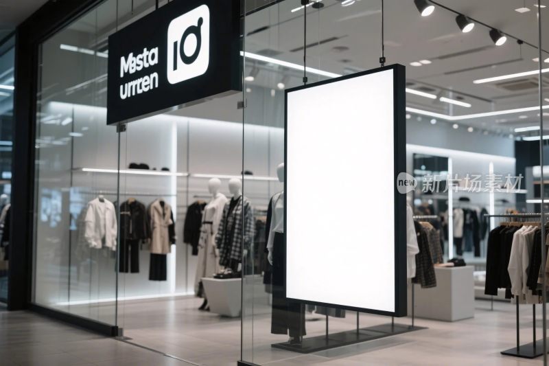 商场服装店橱窗展示