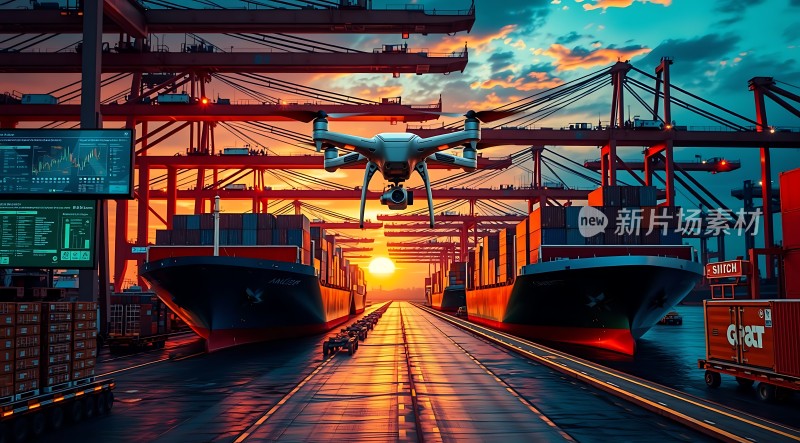 智能物流未来港口新篇章