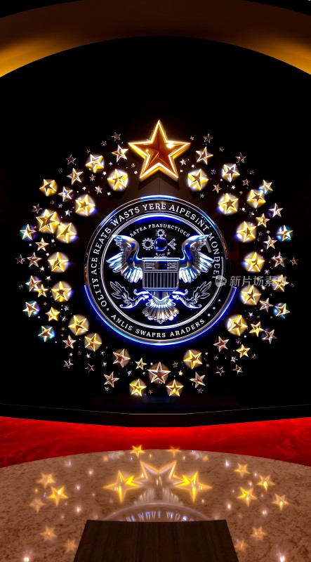 星辉璀璨国徽庄严