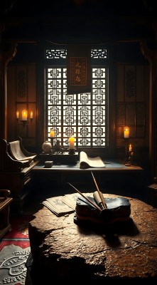 古风书房墨香四溢 古风书房墨香四溢