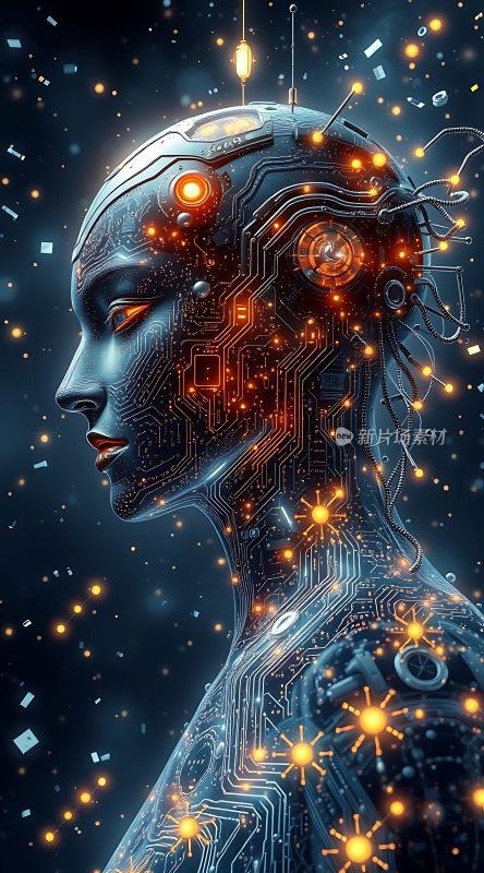 智能机器人科技感十足