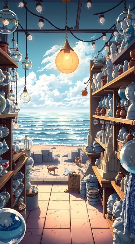海边的瓷器店