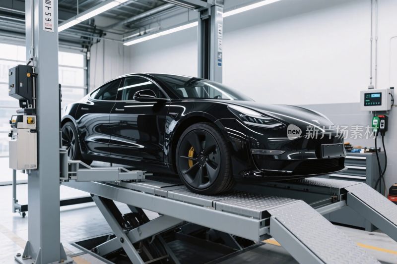 汽车维修车间场景