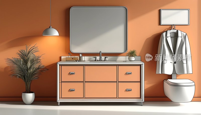 办公家具图标集