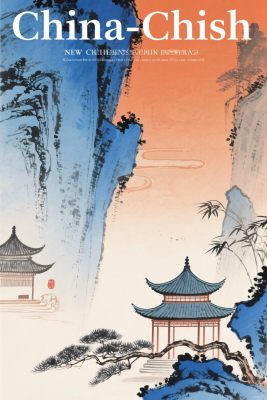 中国古风山水插画 中国古风山水插画