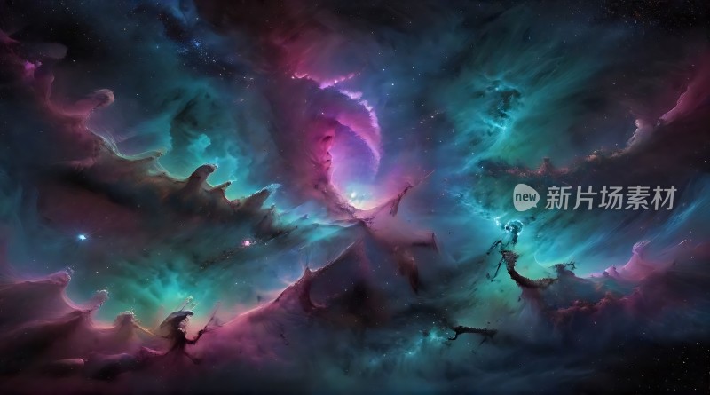 宇宙奇观星云幻彩
