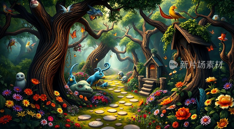 奇幻森林秘境之旅