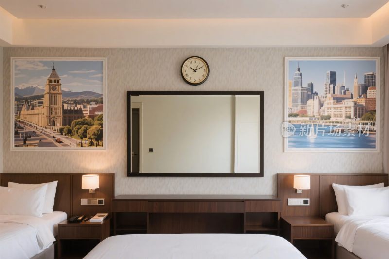 酒店客房内景图