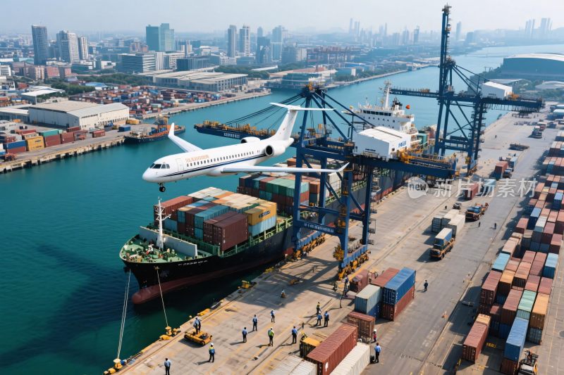 港口货运物流场景