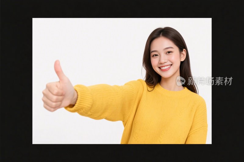 女性点赞手势摄影