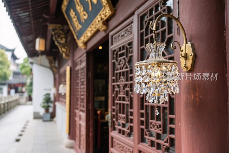 古风门店建筑装饰