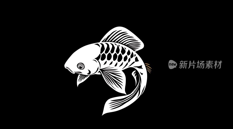 黑白鱼跃图