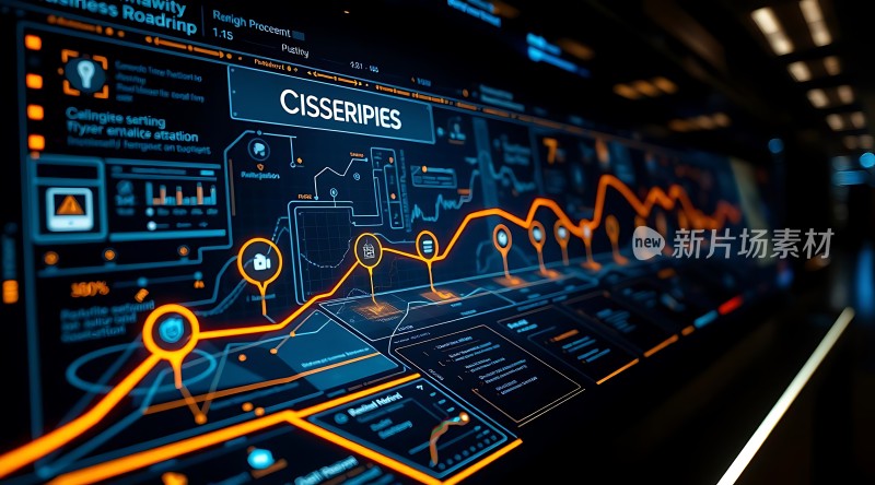 未来科技数据图表展示