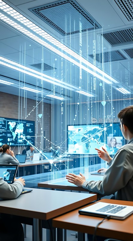 未来科技会议虚拟现实互动