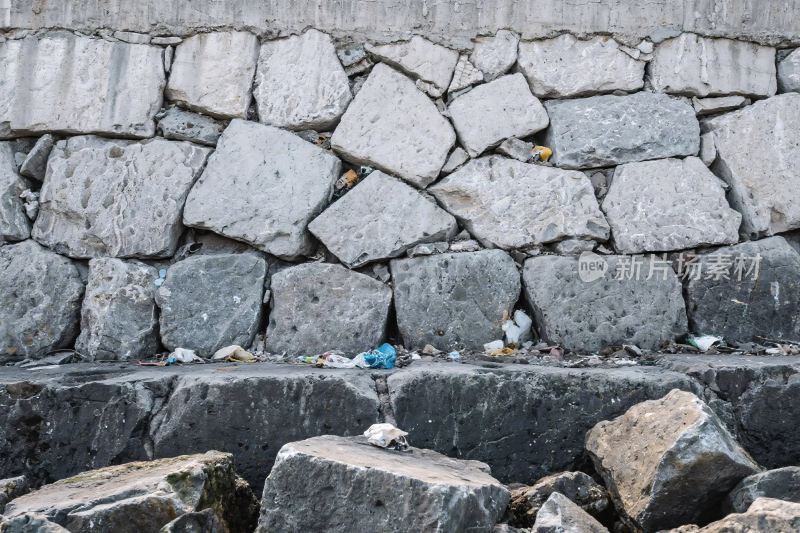 石墙石块纹理景观