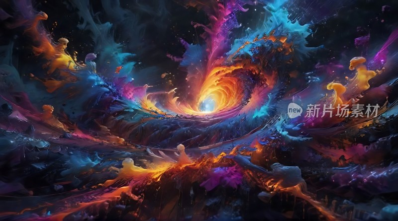 神秘漩涡宇宙奇观