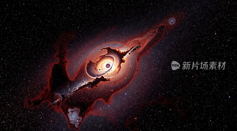 星云奇观螺旋星系之美