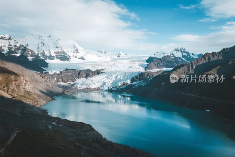 山水湖泊自然风光
