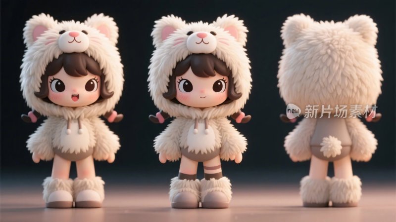 可爱卡通角色形象