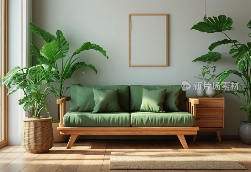 绿植家具和谐搭配