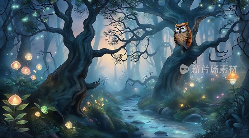 神秘森林夜光之旅