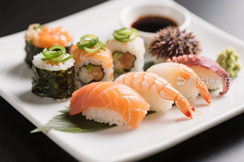 日式寿司美食摆盘