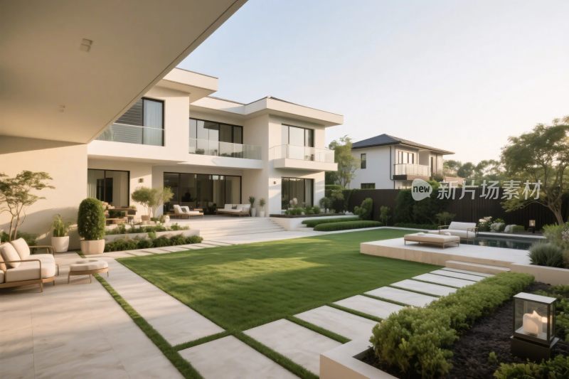 现代住宅庭院景观